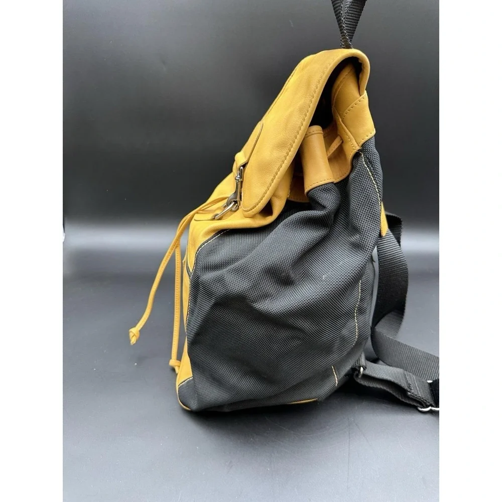 Vintage Coach‎ 1996 Atlanta Olympic Games Yellow Leather Backpack